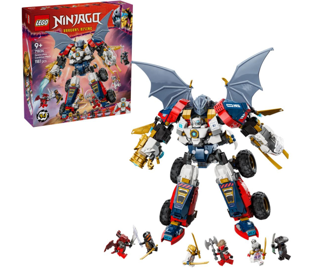 LEGO Ninjago 71834 Wielofunkcyjny ultramech Zane’a - 1284230 - zdjęcie 3